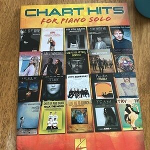 Chart Hits For Piano Solo